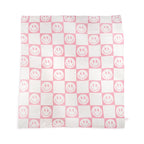 Pink Bolt Smile Blanket - Premium  from Living Royal - Just $55.95! Shop now at Pat's Monograms