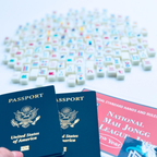 MINI TRAVEL MAHJONG  |  Mini Anywhere Series  |  White - Premium Mahjong from My Fair Mahjong - Just $195.95! Shop now at Pat's Monograms