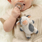 Bitzy Pal Natural Rubber Pacifier & Plush - Premium  from Itzy Ritzy - Just $14.95! Shop now at Pat's Monograms