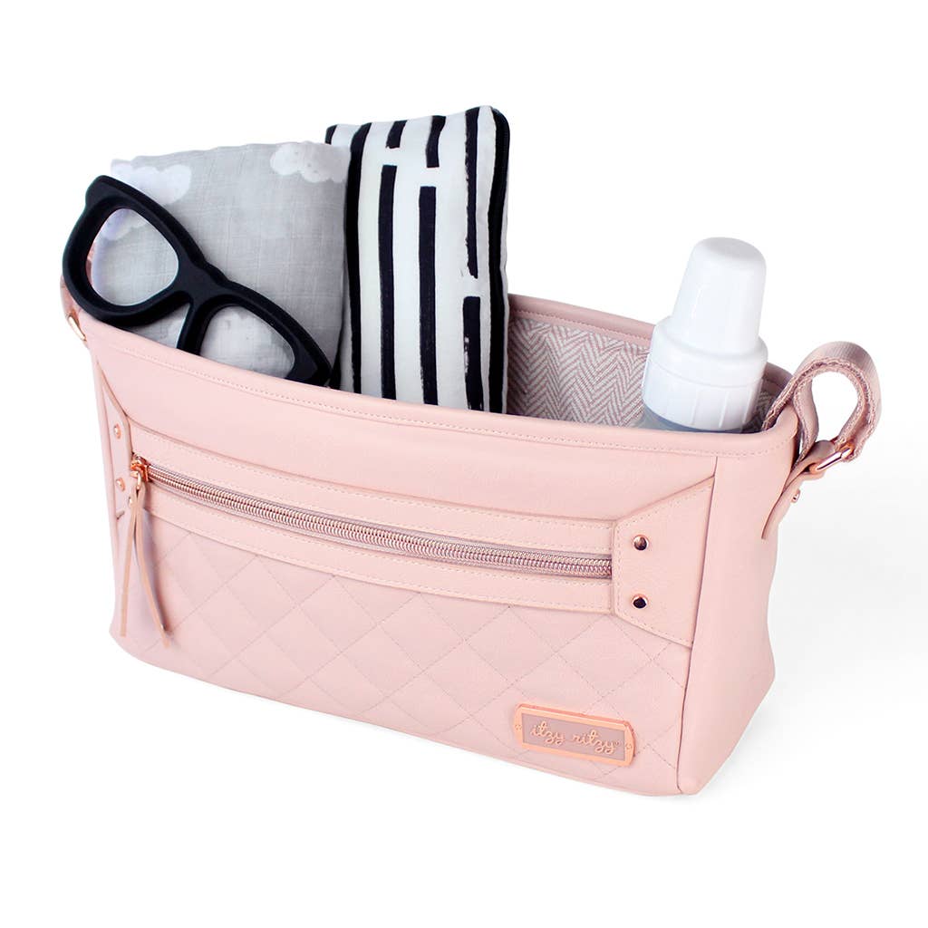 Blush Travel Stroller Caddy - Premium  from Itzy Ritzy - Just $34.99! Shop now at Pat's Monograms