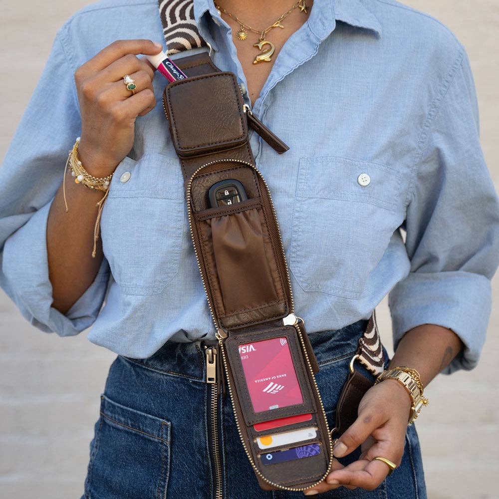Zip & Clip RFID Strap - Premium Accessories from Save The Girls - Just $45.95! Shop now at Pat's Monograms