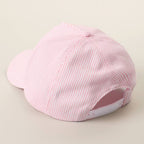 MAMA Embroidered Patch Seersucker Stripe Trucker Hat — Fashion City
