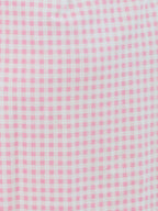 SoftSnooze™ Baby Girls Cotton Modal Pink Gingham Ruffle Knotted Sleep Gown & Bow Hat Set - Premium Baby Sleepwear from RuffleButts + RuggedButts - Just $42.95! Shop now at Pat's Monograms