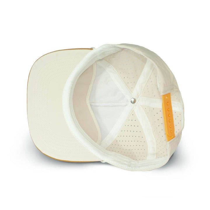 RIVER | Ivory & Mustard - Premium hat from Wild Bills Blanks - Just $23.95! Shop now at Pat's Monograms