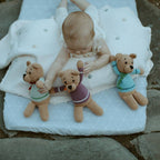 Plush Teddy Bear Stuffed Animal - Premium Baby Toys & Activity Equipment from Pebble - Just $26.95! Shop now at Pat's Monograms