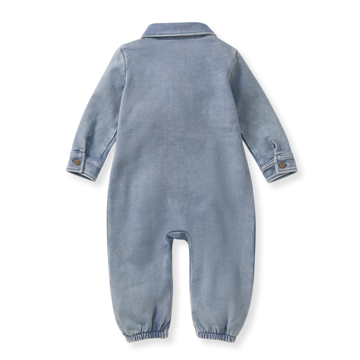 Acid Wash Infant Jumpsuit - Premium Baby & Toddler Outfits from Burt's Bees Baby - Just $24.95! Shop now at Pat's Monograms