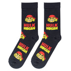 Hulk Hogan -  Crazy Socks - Mens Crew Folded - Premium socks from Crazy Socks - Just $8! Shop now at Pat's Monograms