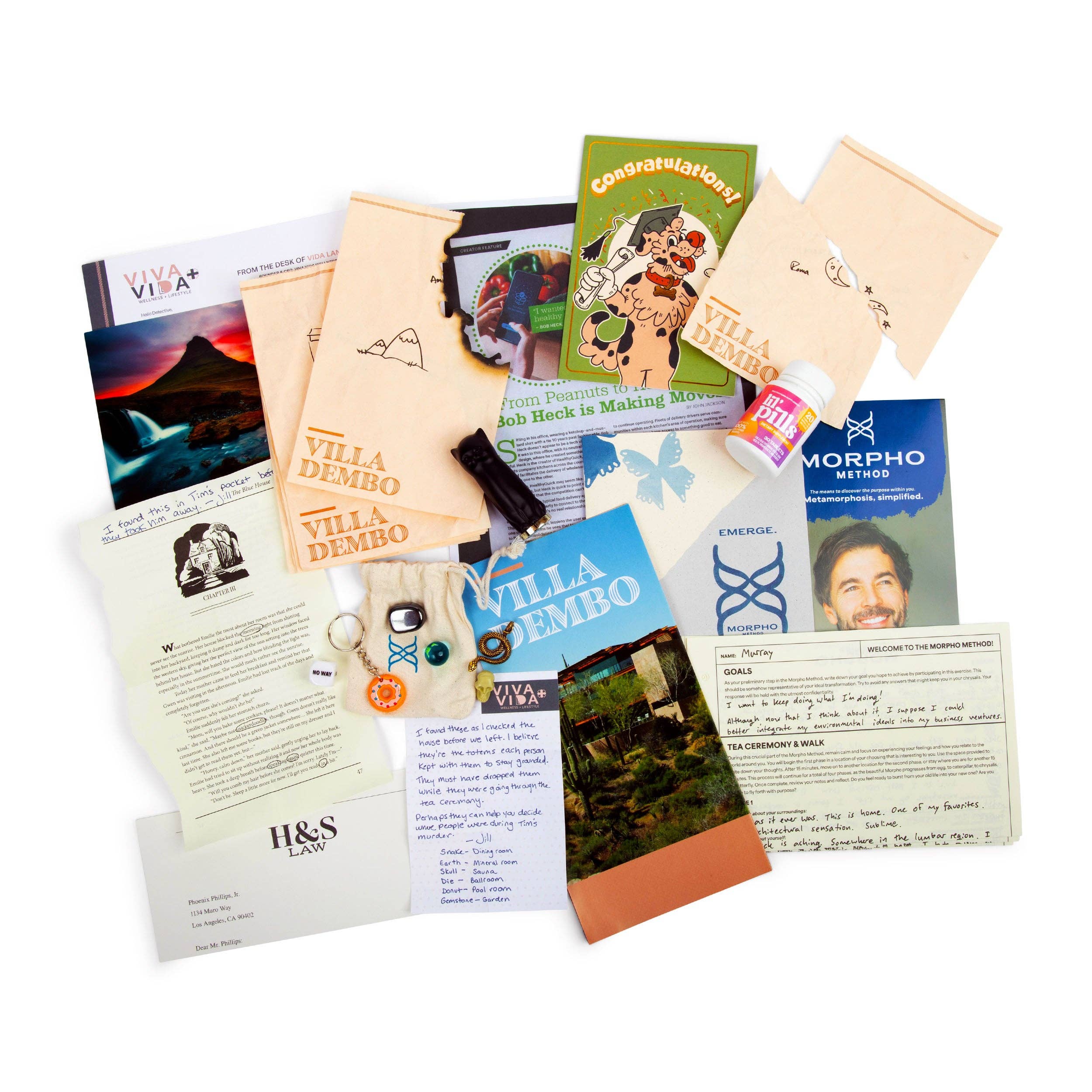 Hunt A Killer: A Wealth of Murder, True Crime Mystery Game - Premium Entertainment from Hunt A Killer - Just $32.95! Shop now at Pat's Monograms