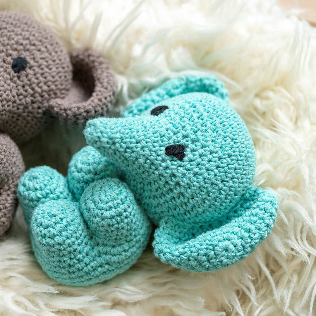 DIY Crochet Set Elephant Eco Barbante Spring - Premium Baby Gift from Hoooked - Just $11.94! Shop now at Pat's Monograms