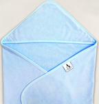 Turkish Cotton Velour Hooded Baby Towel - Premium Bath & Body from Alan Pendergrass Robes - Just $21.95! Shop now at Pat's Monograms