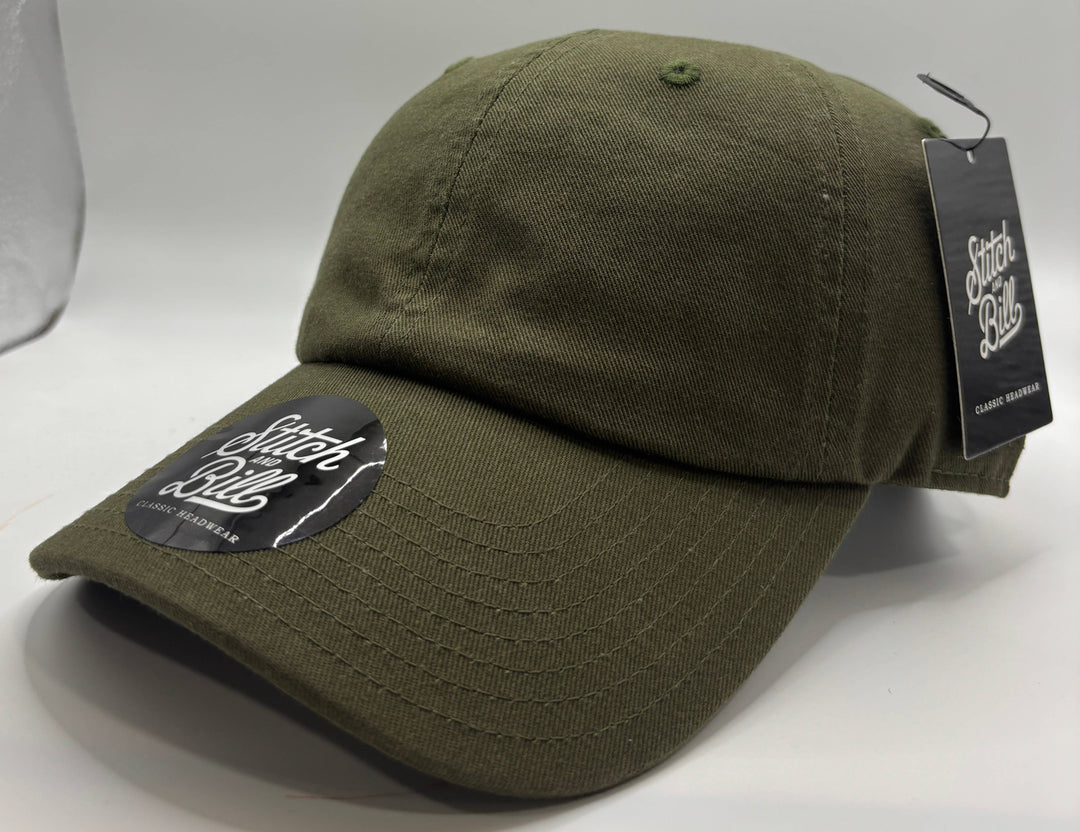 Premium Low Profile Baseball Cap - Dad Hat - Premium Headwear from Stitch and Bill Wholesale Hats - Just $8! Shop now at Pat's Monograms