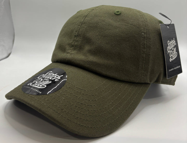 Premium Low Profile Baseball Cap - Dad Hat - Premium Headwear from Stitch and Bill Wholesale Hats - Just $8! Shop now at Pat's Monograms