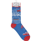 I'd Rather Be Tailgating Socks - Premium socks from Primitives by Kathy - Just $10.95! Shop now at Pat's Monograms