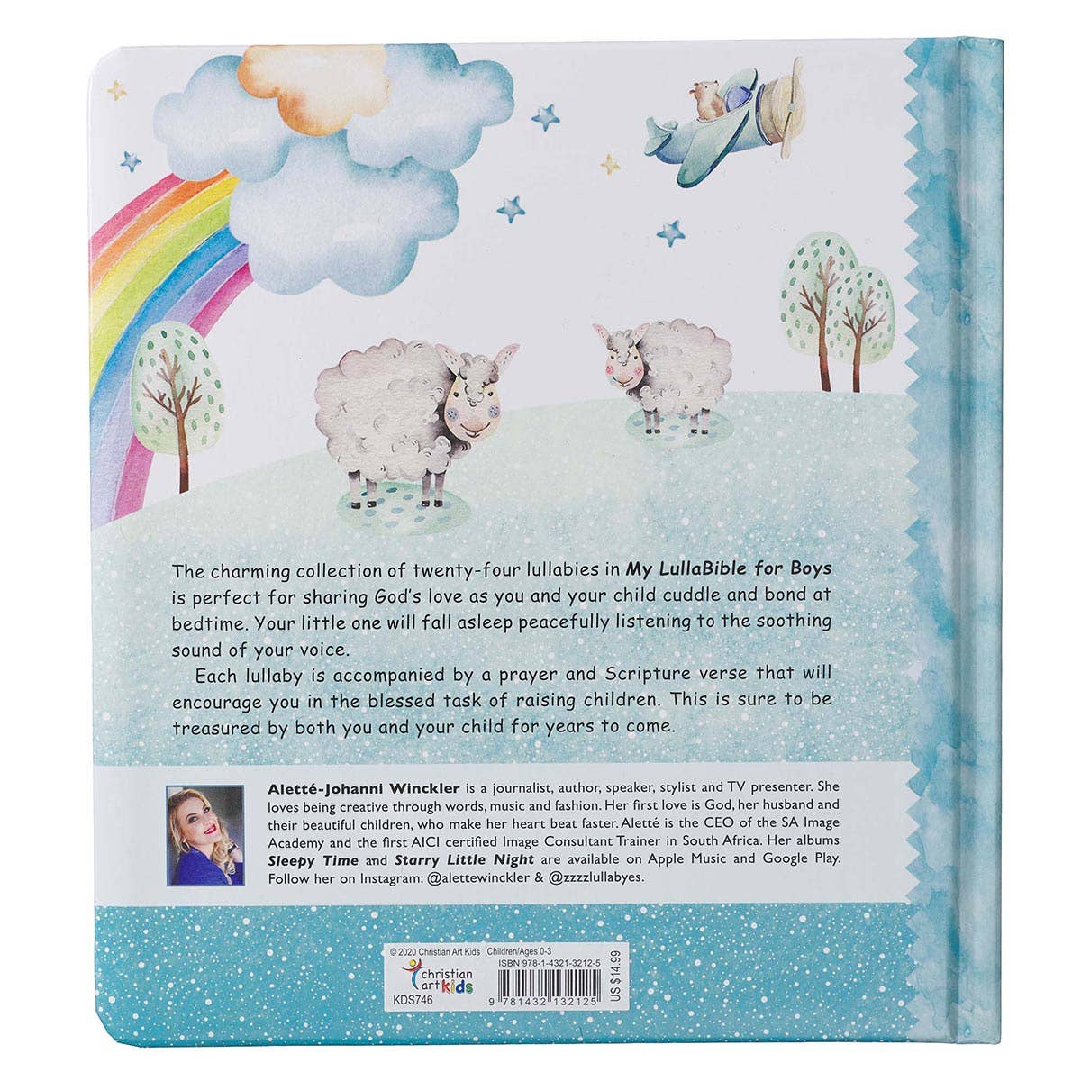 Kid Book My LullaBible for Boys Padded Hardcover Board Book - Premium Books and Devotionals from Christian Art Gifts - Just $14.99! Shop now at Pat's Monograms