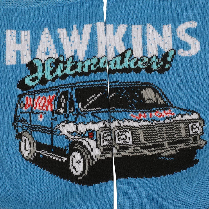 Stranger Things Logo, Icon Colorful Mens Casual Crew 5 Pack - Premium Socks from Bioworld Merchandising - Just $24.95! Shop now at Pat's Monograms