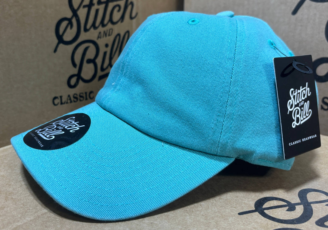 Premium Low Profile Baseball Cap - Dad Hat - Premium Headwear from Stitch and Bill Wholesale Hats - Just $8! Shop now at Pat's Monograms