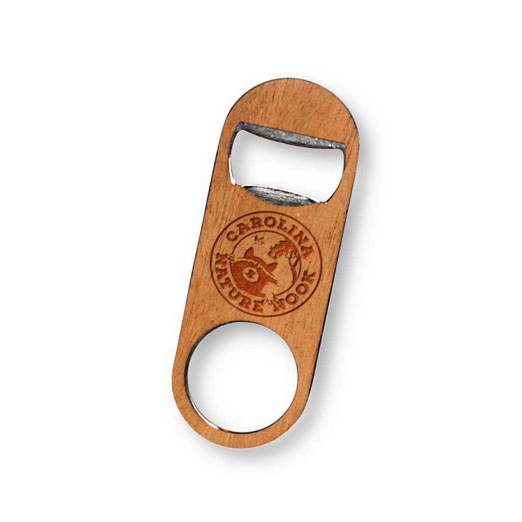 Customizable Wooden Keychain Bottle Opener - Premium barware from WUDN Handcrafted - Just $11! Shop now at Pat's Monograms