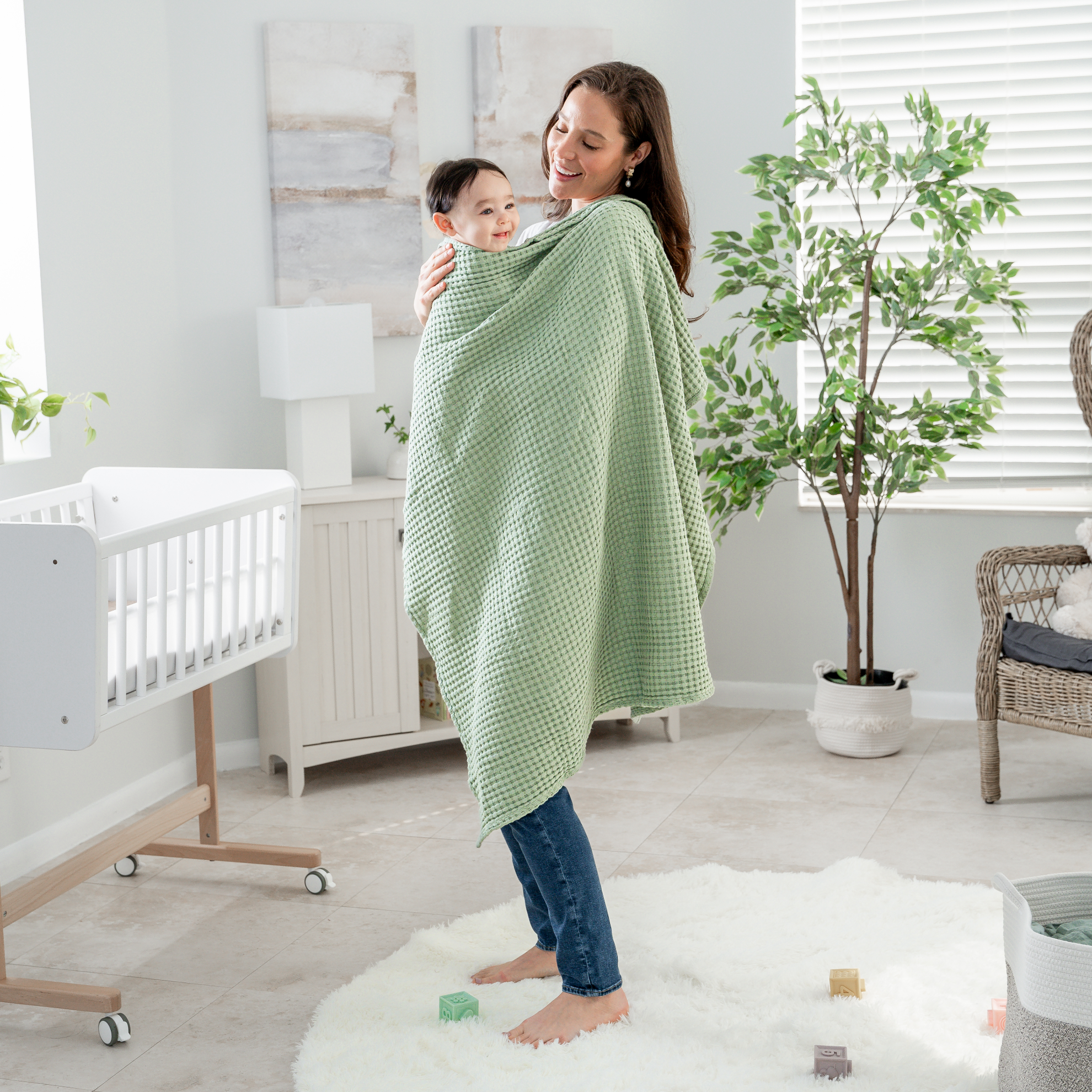 Waffle Blanket for Baby by Comfy Cubs - Premium Baby Blanket from Comfy Cubs - Just $32.95! Shop now at Pat's Monograms