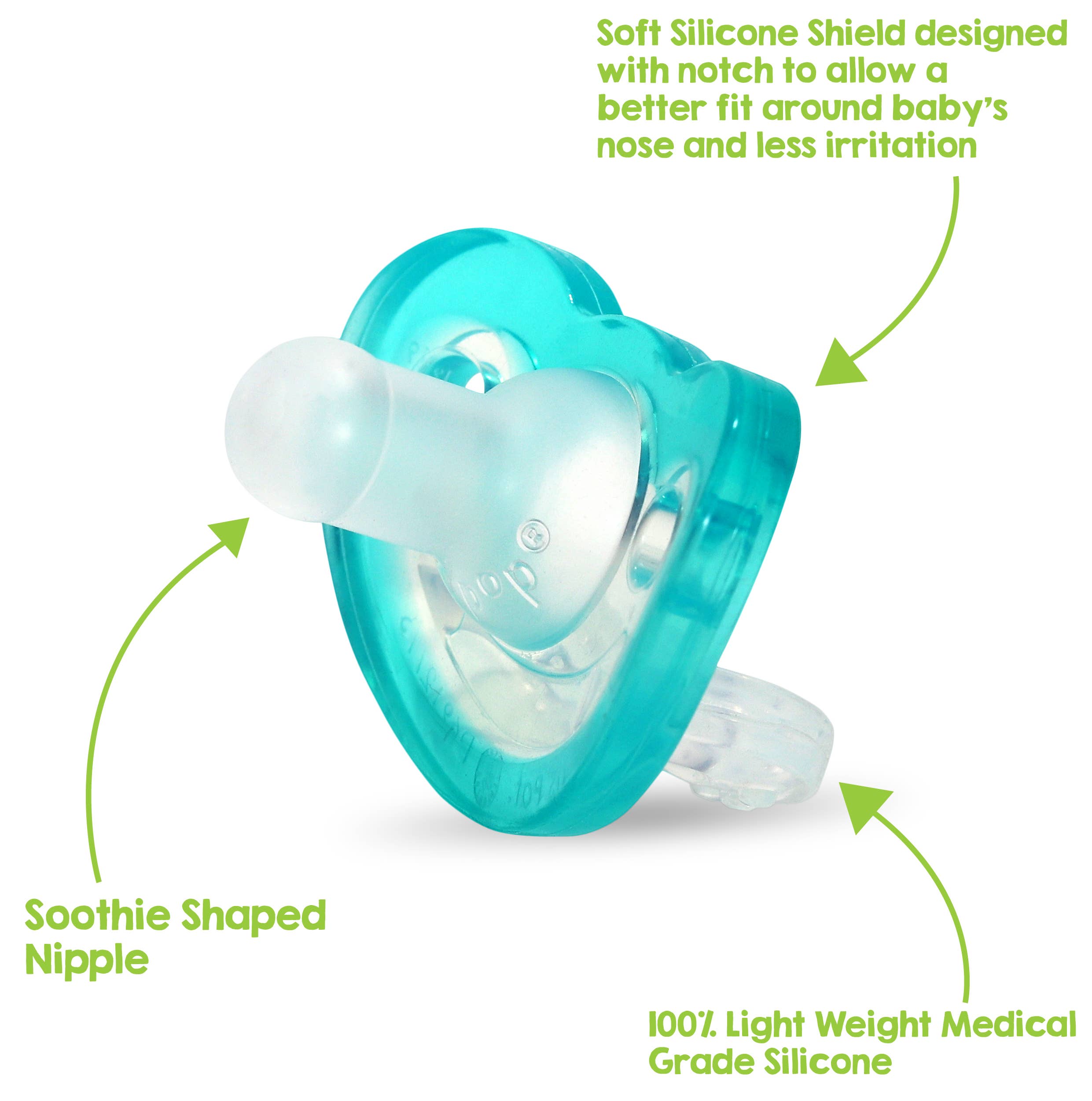 RaZbuddy Coco Bunny Paci/Teether Holder - Premium Baby Soothers from RaZbaby - Just $13.99! Shop now at Pat's Monograms