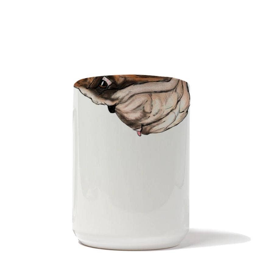 Bulldog Snout Mug - Premium mug from American Brand Studio - Just $17.99! Shop now at Pat's Monograms