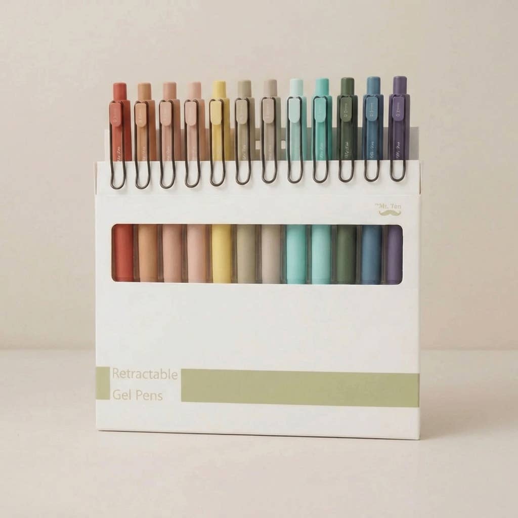 Vintage Black Gel Pens 12 Pack - Premium Pens from Mr. Pen - Just $7.95! Shop now at Pat's Monograms