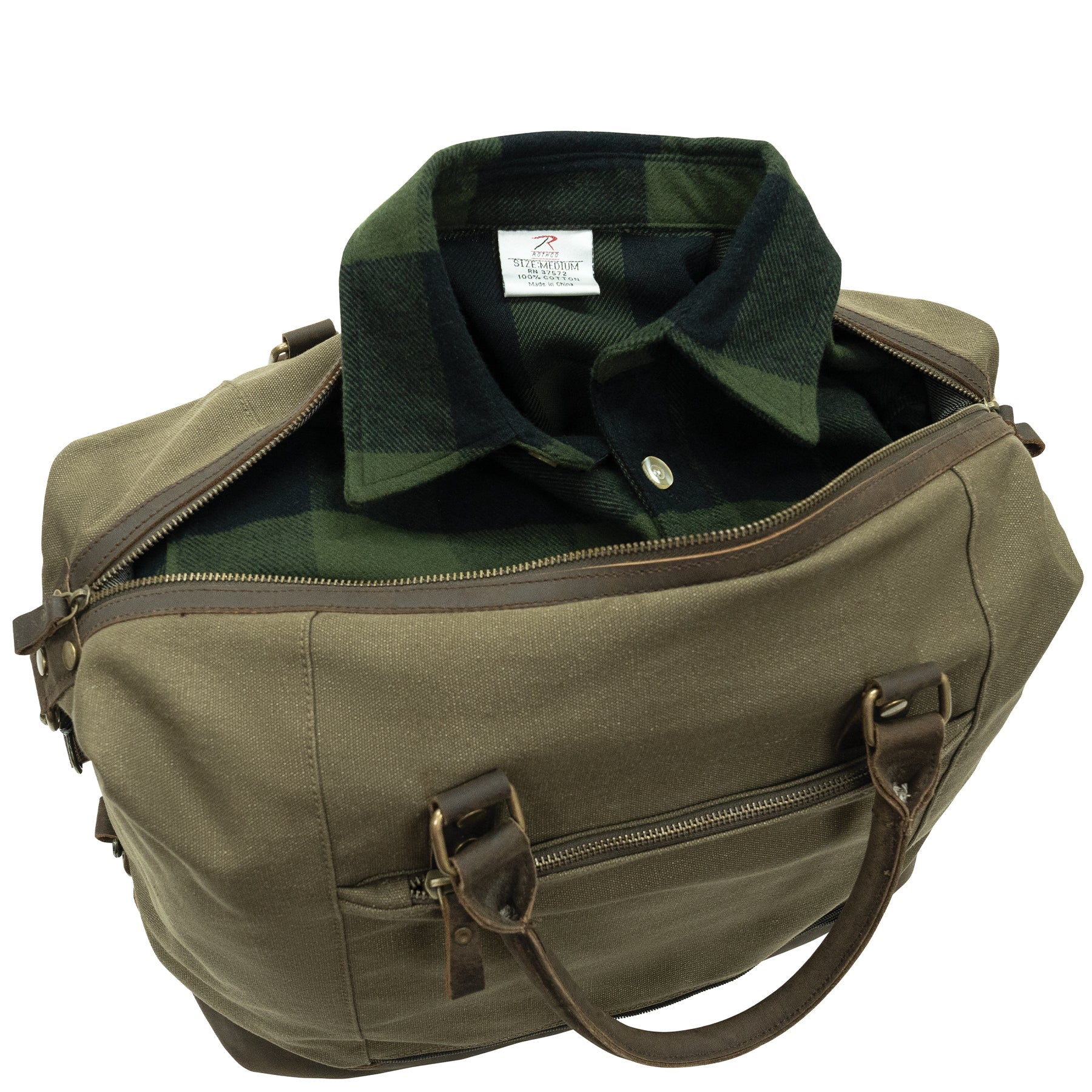 Vintage Carry-On Travel Bag - Premium  from Rothco - Just $69.95! Shop now at Pat's Monograms