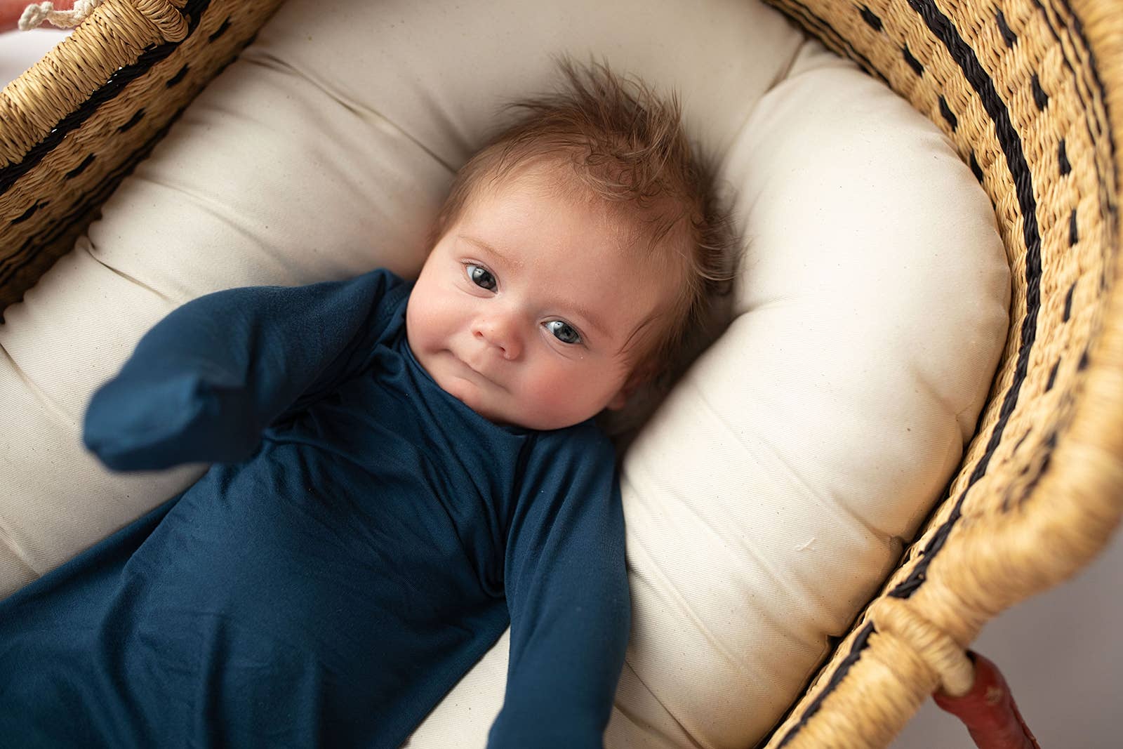 Navy Blue Knotted Gown - Premium  from Three Little Tots - Just $26.95! Shop now at Pat's Monograms