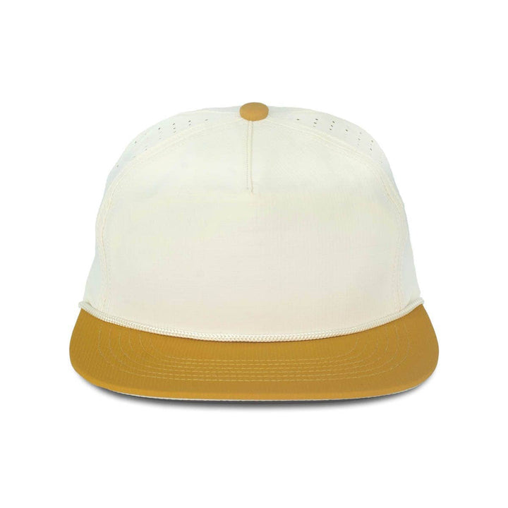RIVER | Ivory & Mustard - Premium hat from Wild Bills Blanks - Just $23.95! Shop now at Pat's Monograms