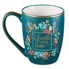 Let Your Faith Be Bigger Coffee Mug - Premium gift item from Christian Art Gifts - Just $12.95! Shop now at Pat's Monograms