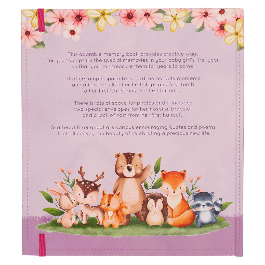 Baby Memory Book for Girls - Premium Christian Gift Items from Christian Art Gifts - Just $16.95! Shop now at Pat's Monograms