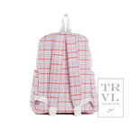 Backpacker - Backpack Classic Plaid Red - Premium Backpack from TRVL Design - Just $64.95! Shop now at Pat's Monograms