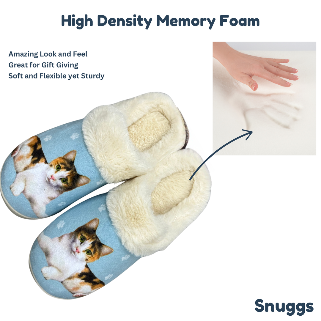 Calico Cat Snuggs Slipper - Comfy - Pet lovers - Premium Slippers from E&S Pets - Just $24.95! Shop now at Pat's Monograms