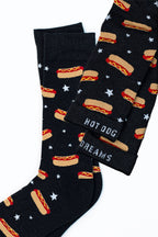Hot Dog Dreams Carded Cotton Sock - Premium Socks from Alynn - Just $18! Shop now at Pat's Monograms