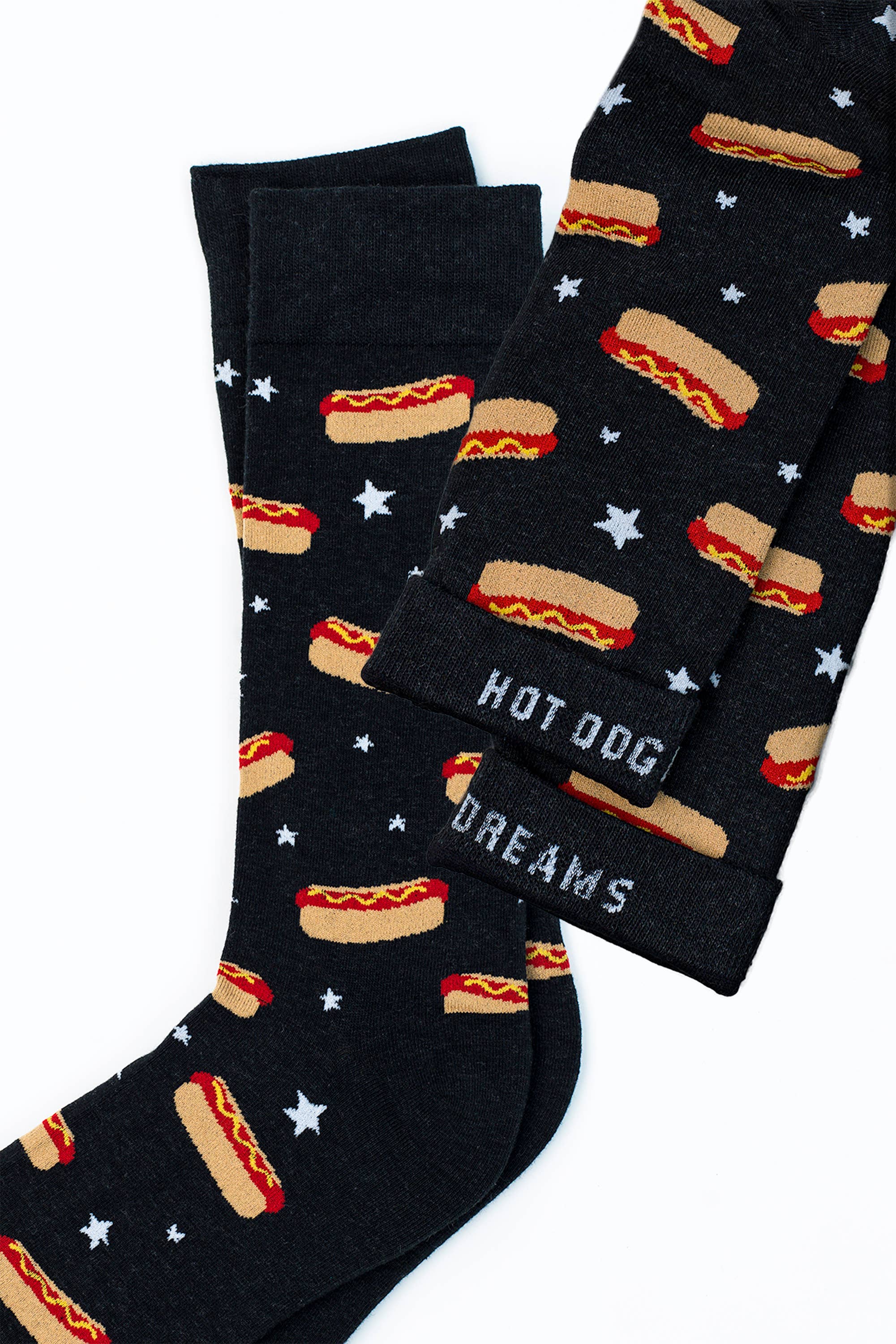 Hot Dog Dreams Carded Cotton Sock - Premium Socks from Alynn - Just $18! Shop now at Pat's Monograms