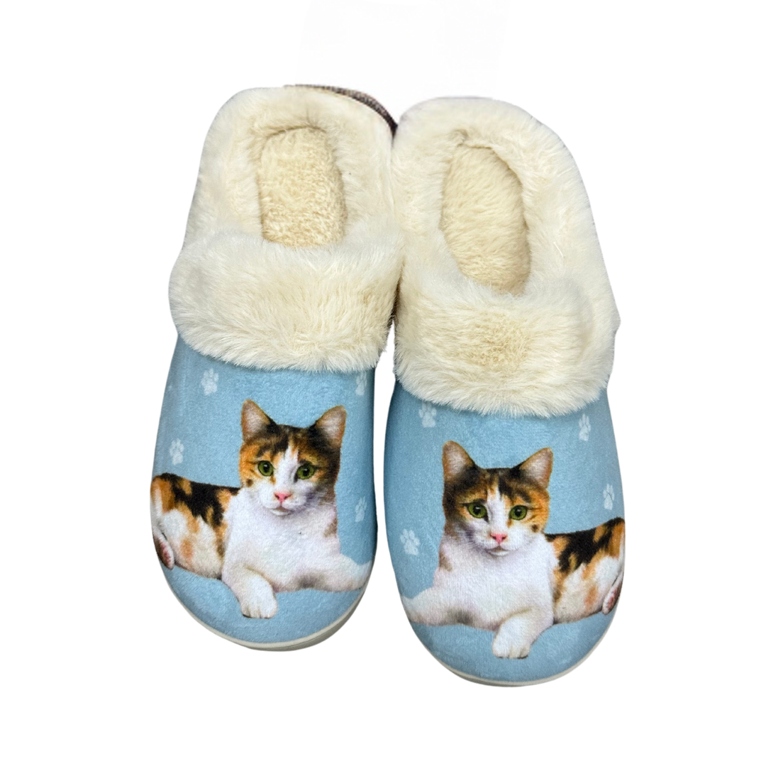 Calico Cat Snuggs Slipper - Comfy - Pet lovers - Premium Slippers from E&S Pets - Just $24.95! Shop now at Pat's Monograms