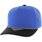 804 - 5 PANEL ROPE LASER CUT SNAPBACK BALL CAP - Premium baseball cap from Zion Brand - Just $12.95! Shop now at Pat's Monograms