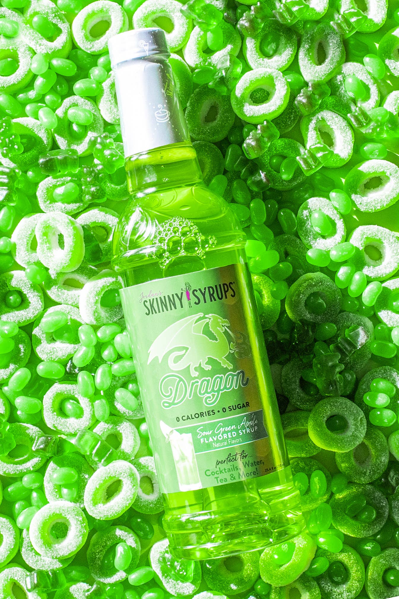 Sugar Free Sour Dragon™ Syrup - Premium drink mix from Jordan's Skinny Mixes - Just $9.59! Shop now at Pat's Monograms