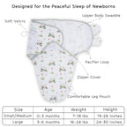 Golf A Round Baby Sleep Swaddle 100% Organic Cotton - Premium Swaddle from LollyBanks - Just $15.95! Shop now at Pat's Monograms