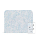 Roadie Large - Bunny Toile Blue Zip Pouch - Premium travel bag from TRVL Design - Just $32! Shop now at Pat's Monograms