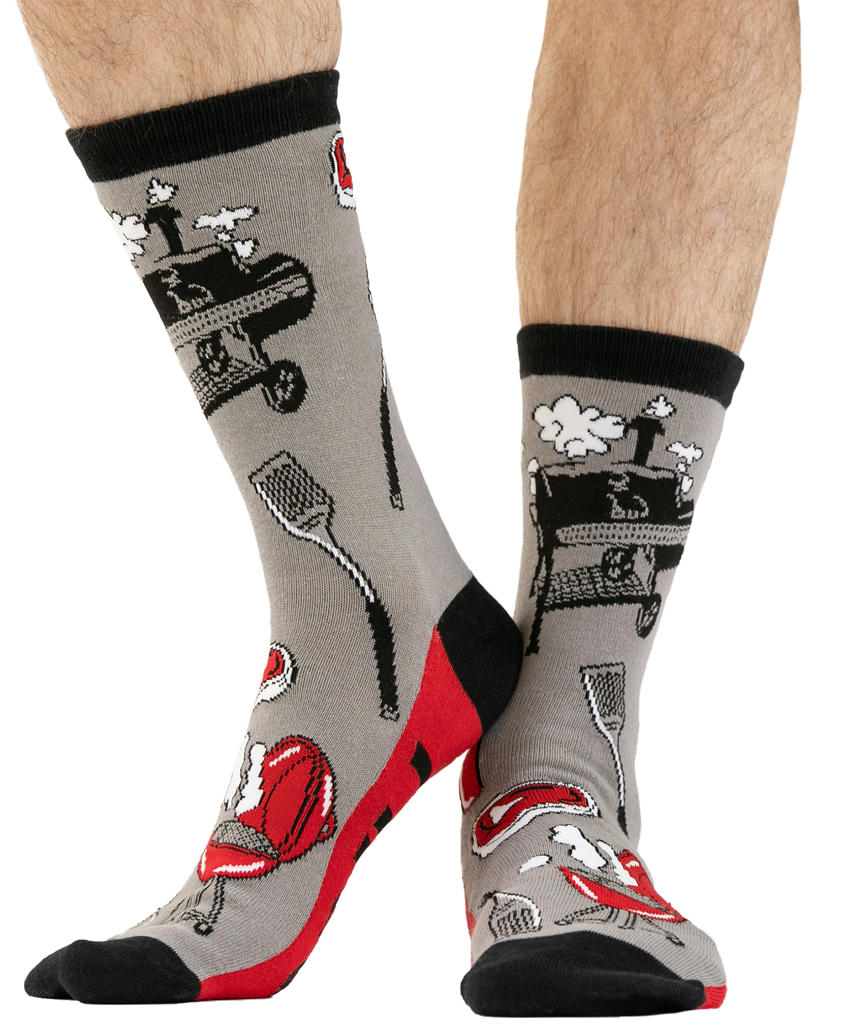 Grill Crew Sock - Premium Socks from Lazy One - Just $9.95! Shop now at Pat's Monograms