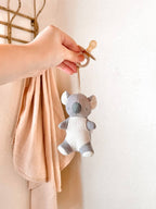 Bitzy Pal Natural Rubber Pacifier & Plush - Premium  from Itzy Ritzy - Just $14.95! Shop now at Pat's Monograms