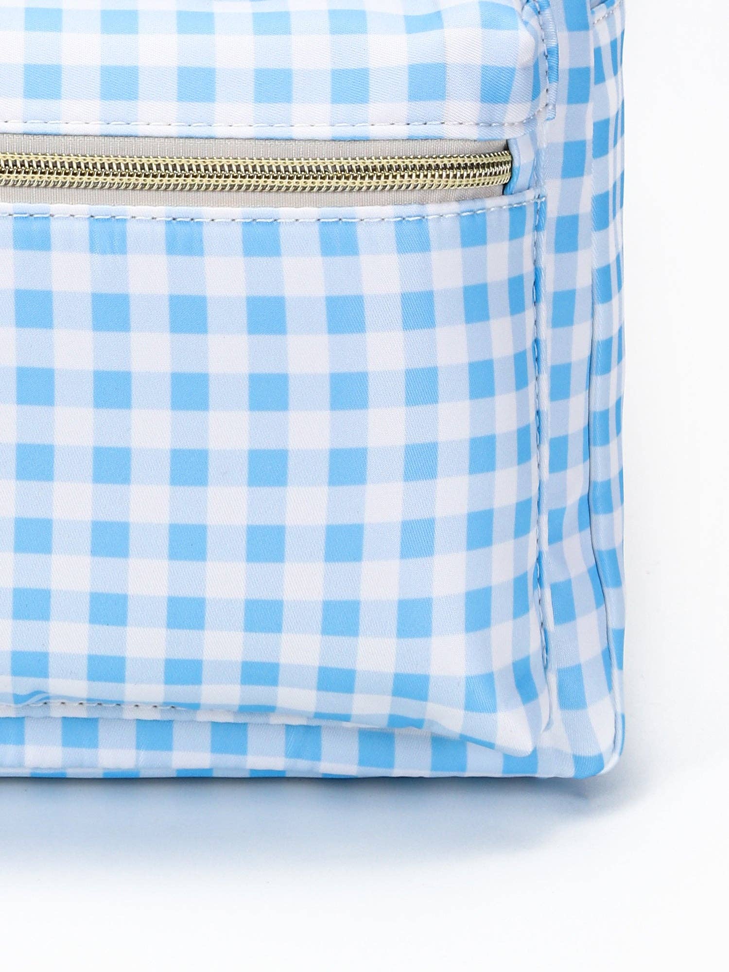 Sky Blue Plaid Ruffle Boys Backpack - Premium Backpack from sassy kids palace - Just $32! Shop now at Pat's Monograms
