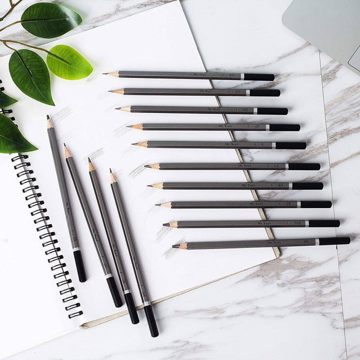 Mr. Pen Sketch Pencils Set - 14 Pack for Artists - Premium Art supplies from Mr. Pen - Just $6.99! Shop now at Pat's Monograms