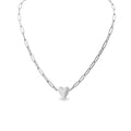 Paperclip Heart Necklace - Premium  from WJW - Just $29.95! Shop now at Pat's Monograms