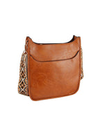 Front Pocket Stylized Strap Shoulder Bag - Premium handbag from Handbag Factory Corp - Just $42.95! Shop now at Pat's Monograms