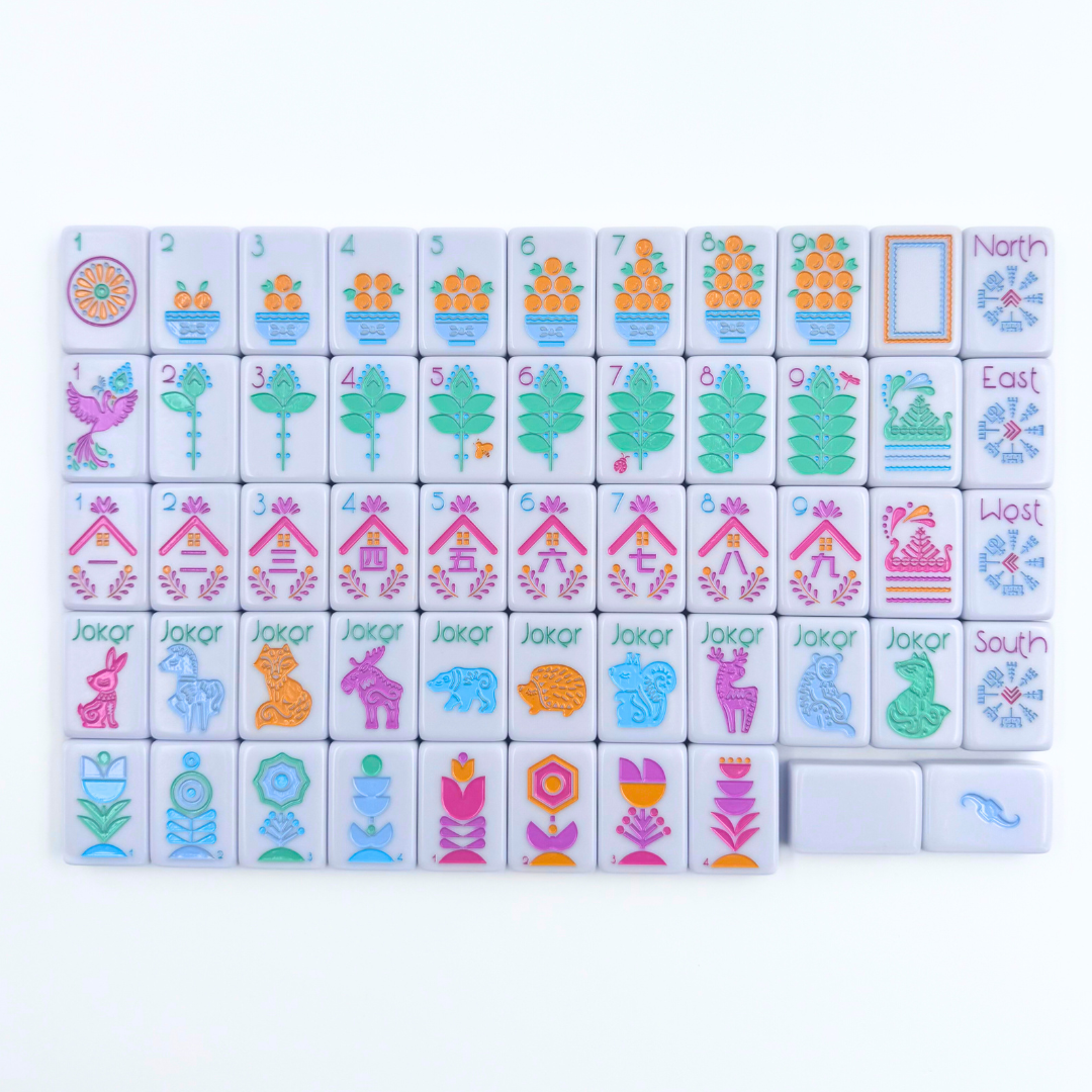 THE SCANDINAVIAN FOLK ART SERIES | Mahjong with Nordic Style — My Fair Mahjong