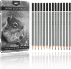 Mr. Pen Sketch Pencils Set - 14 Pack for Artists - Premium Art supplies from Mr. Pen - Just $6.99! Shop now at Pat's Monograms