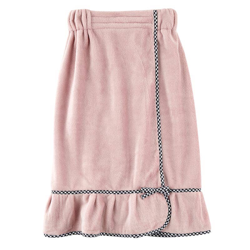 Plush Spa Wrap - Dusty Rose - Premium Bath Wrap from Bella Sleep + Spa - Just $49.50! Shop now at Pat's Monograms