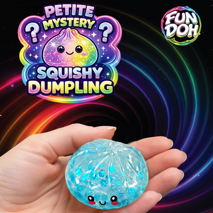 Fun Doh Squishy Mystery Mini Petite 2.5" Dumpling Toy - Premium novelty from Novelty Brands - Just $6.95! Shop now at Pat's Monograms