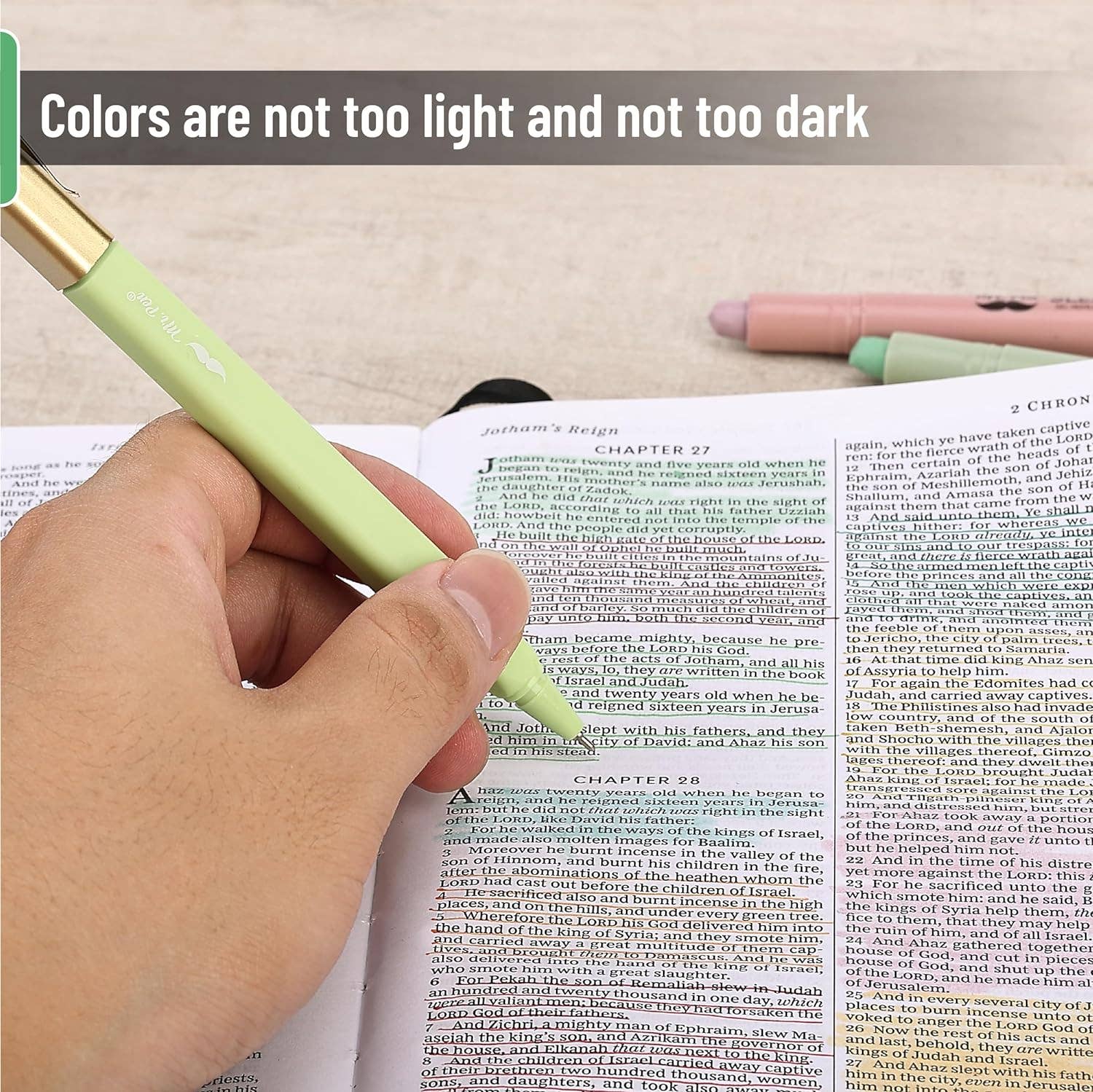 Mr. Pen Gel Highlighters & Pens - 12 Pack No Bleed - Premium  from Mr. Pen - Just $7.95! Shop now at Pat's Monograms